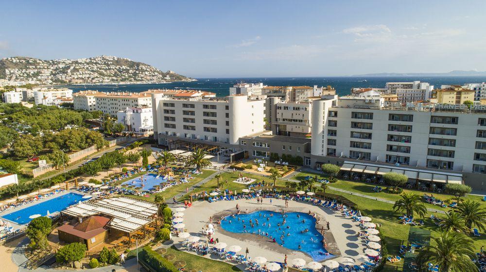 Hotel Mediterraneo ロザス エクステリア 写真